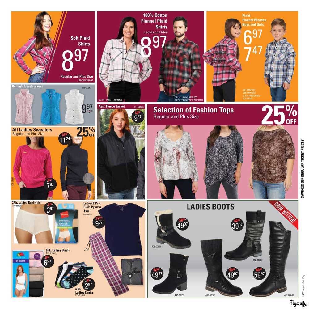 Hart Stores Flyer October 2 To 15 Canada