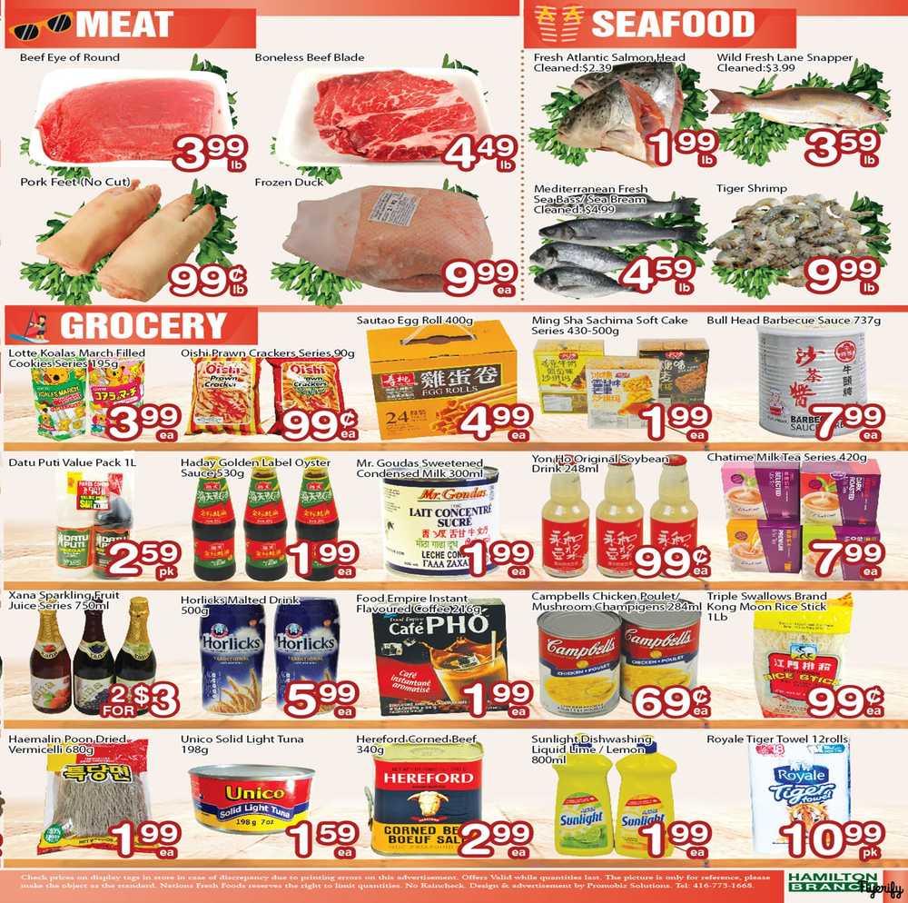 Nations Fresh Foods (Hamilton) Flyer October 4 to 10 Canada