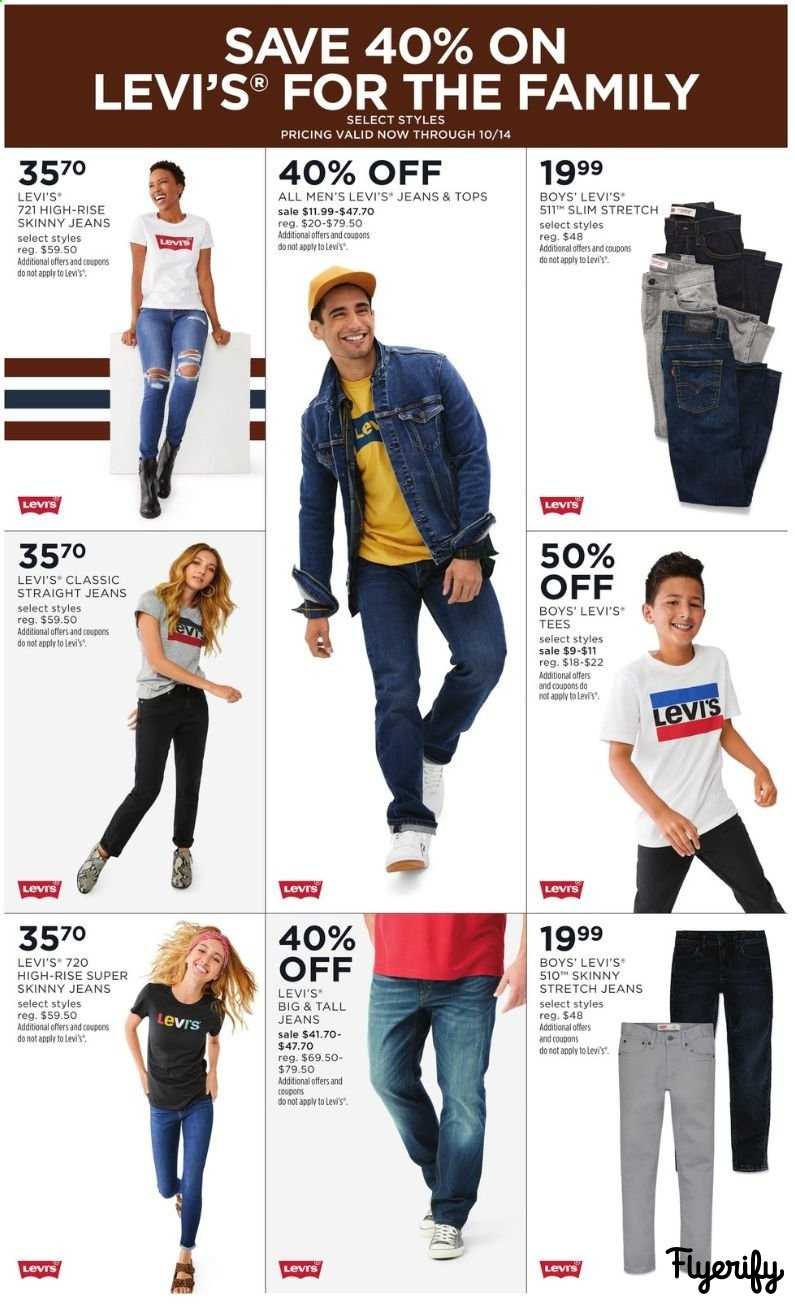 does jcpenney sell levi jeans