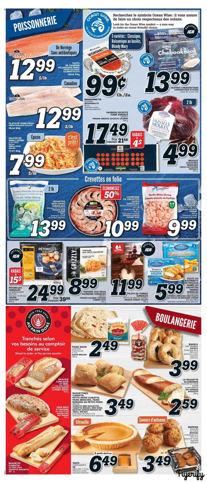 IGA (NB) Flyer October 17 to 23 Canada