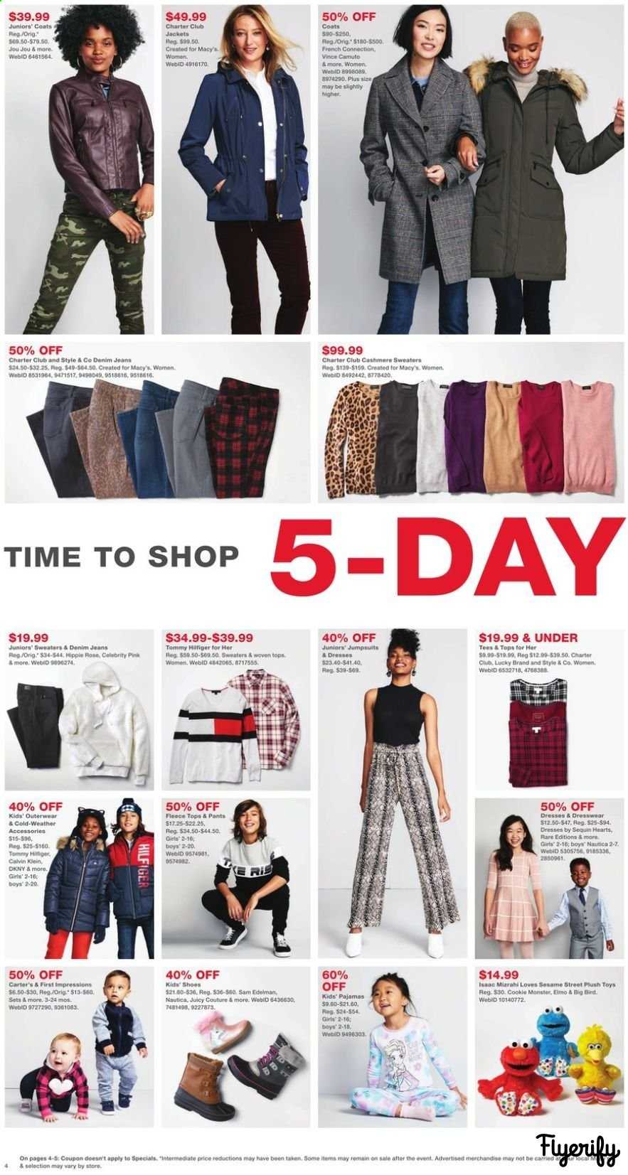 Macy's Weekly Ad & Flyer October 23 to 27 Canada