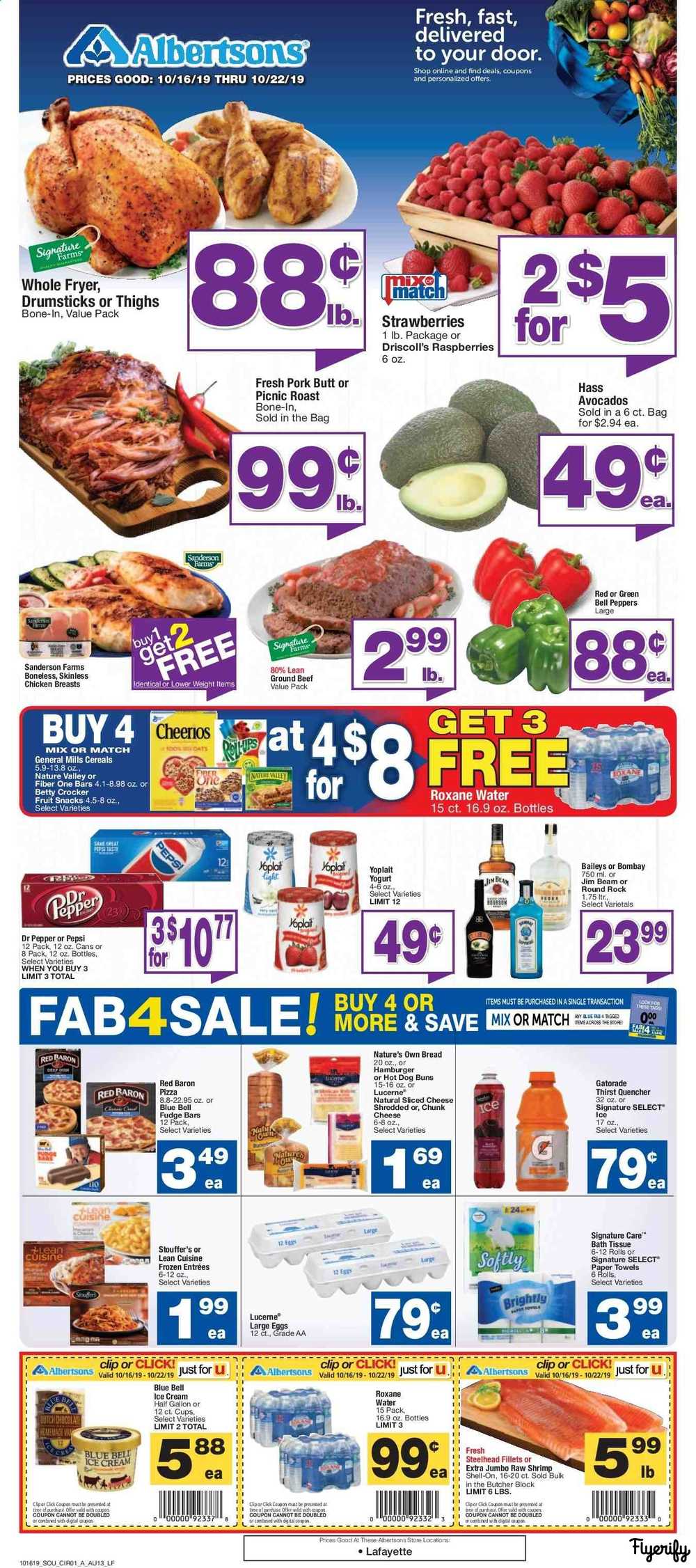 Albertsons (LA) Weekly Ad & Flyer October 16 to 22 Canada