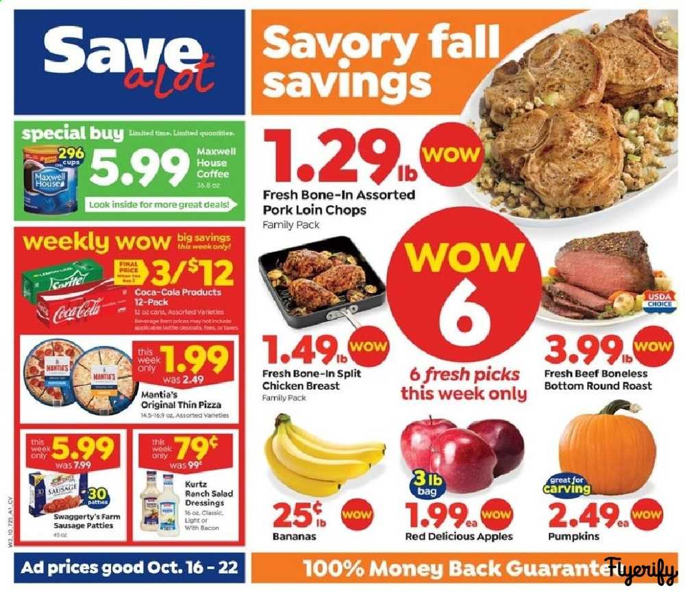 Save a Lot Weekly Ad & Flyer October 16 to 22 Canada