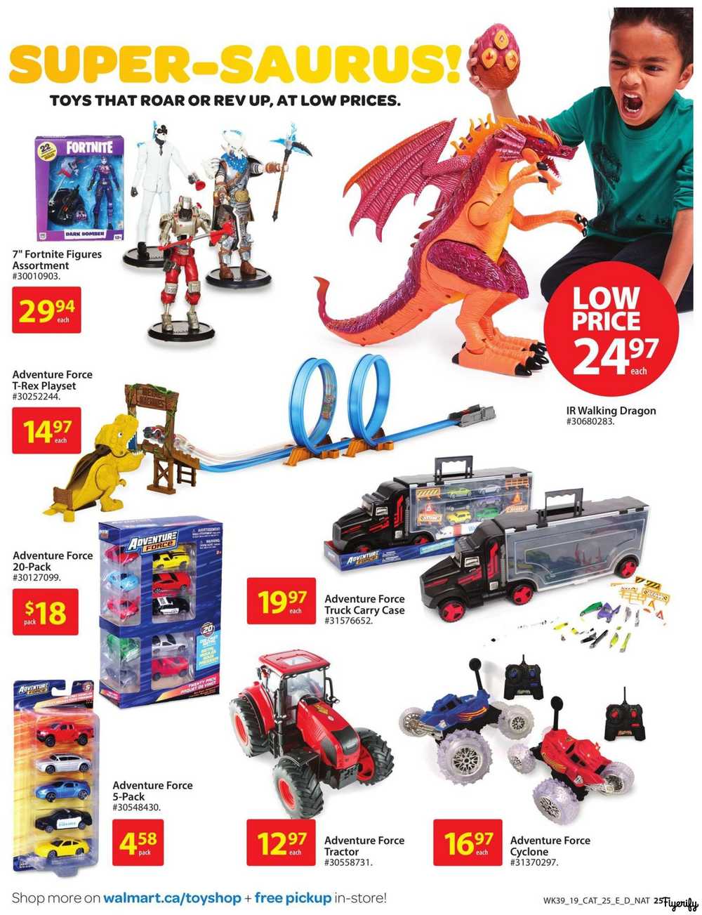 Walmart Toy Shop Flyer October 17 to December 25 Canada