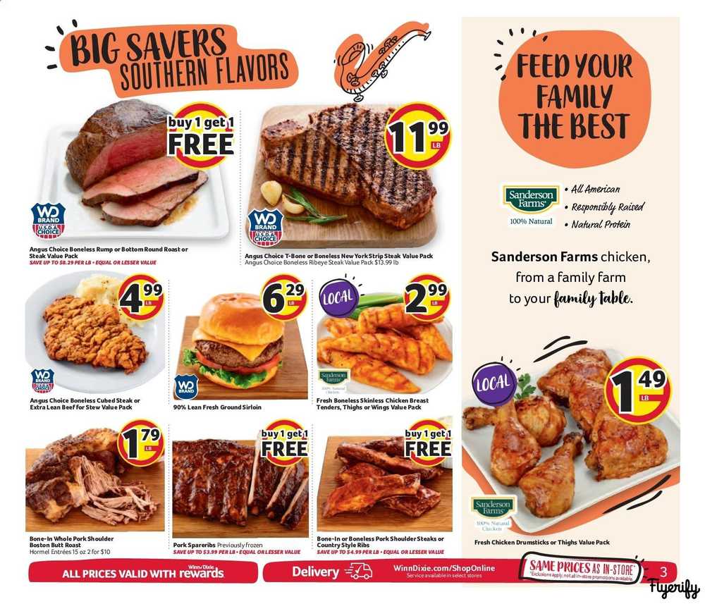 Winn Dixie (MS) Weekly Ad & Flyer October 23 to 29 Canada
