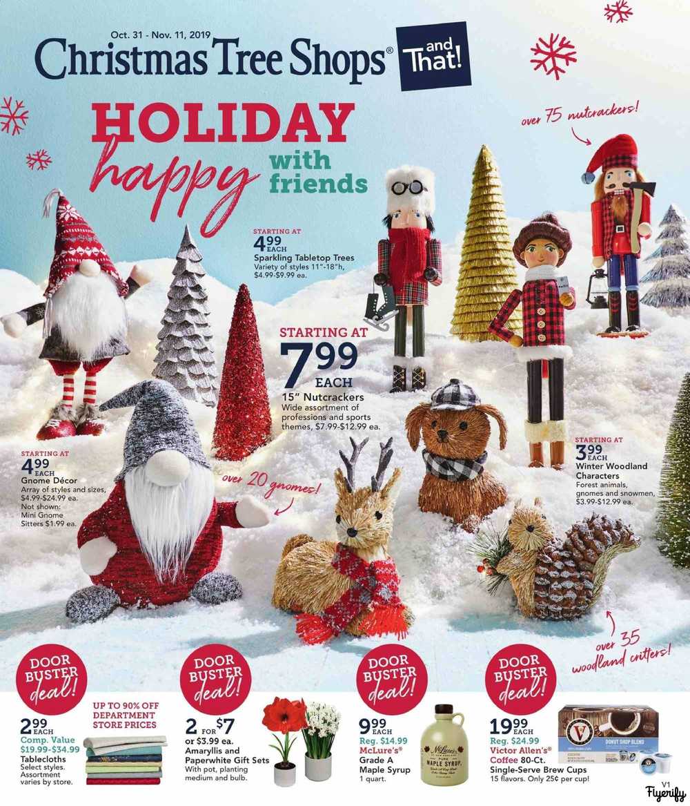 Christmas Tree Shops Weekly Ad & Flyer October 31 to November 11 Canada