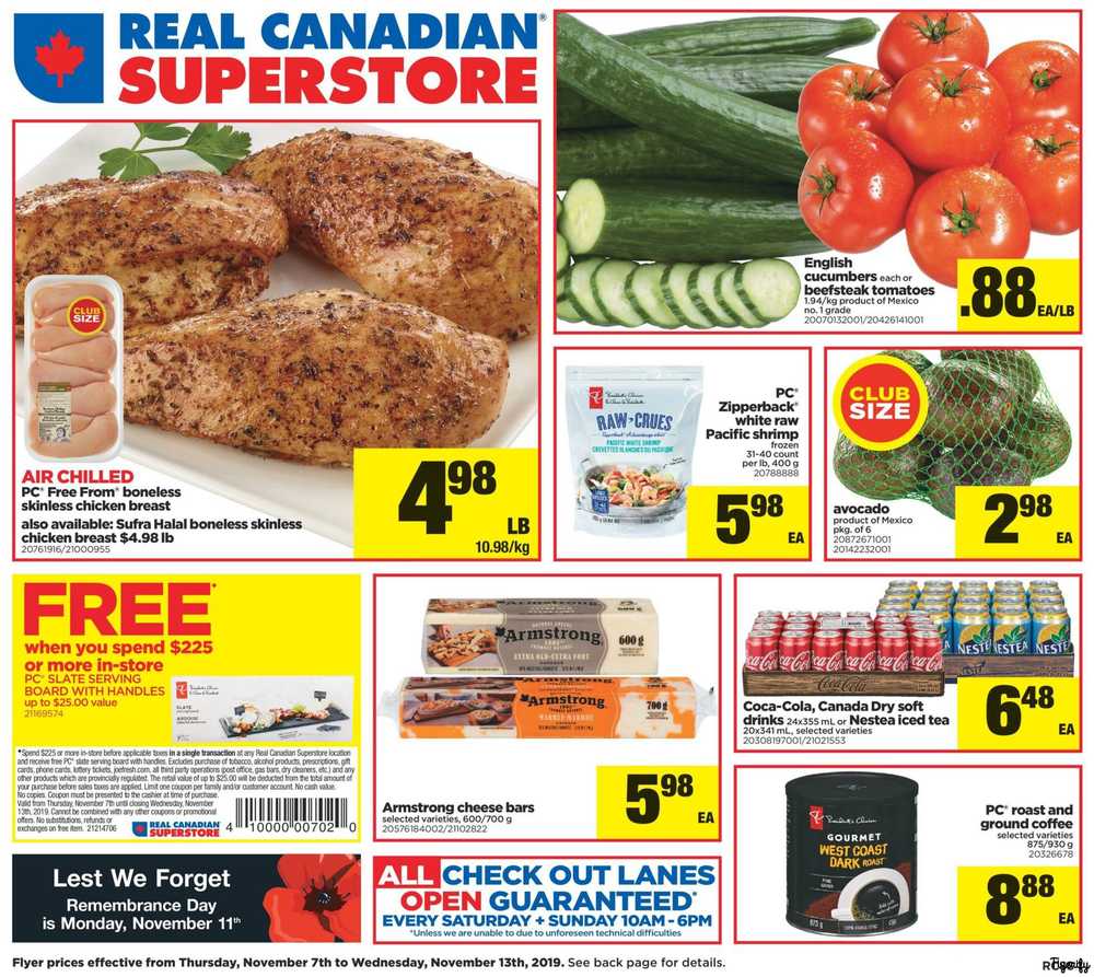 Real Canadian Superstore (ON) Flyer November 7 to 13 Canada