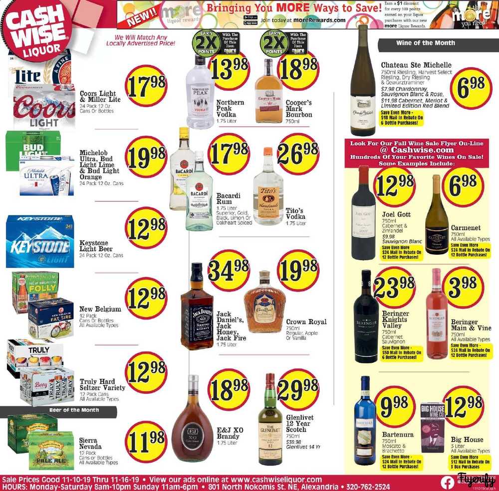 Cash Wise Weekly Ad & Flyer November 10 to 16 Canada