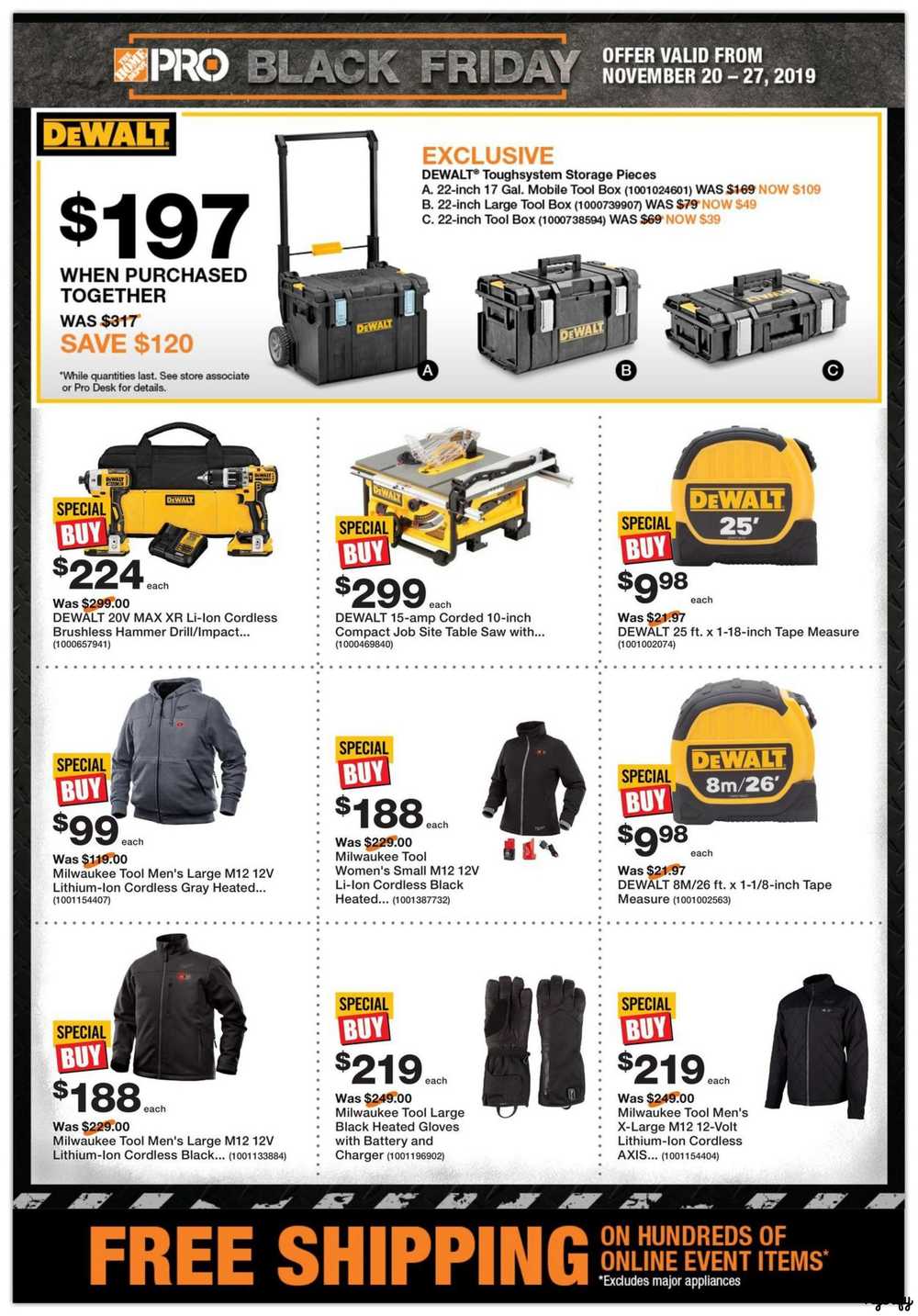 Home Depot Pro Flyer November 20 To 27 Canada