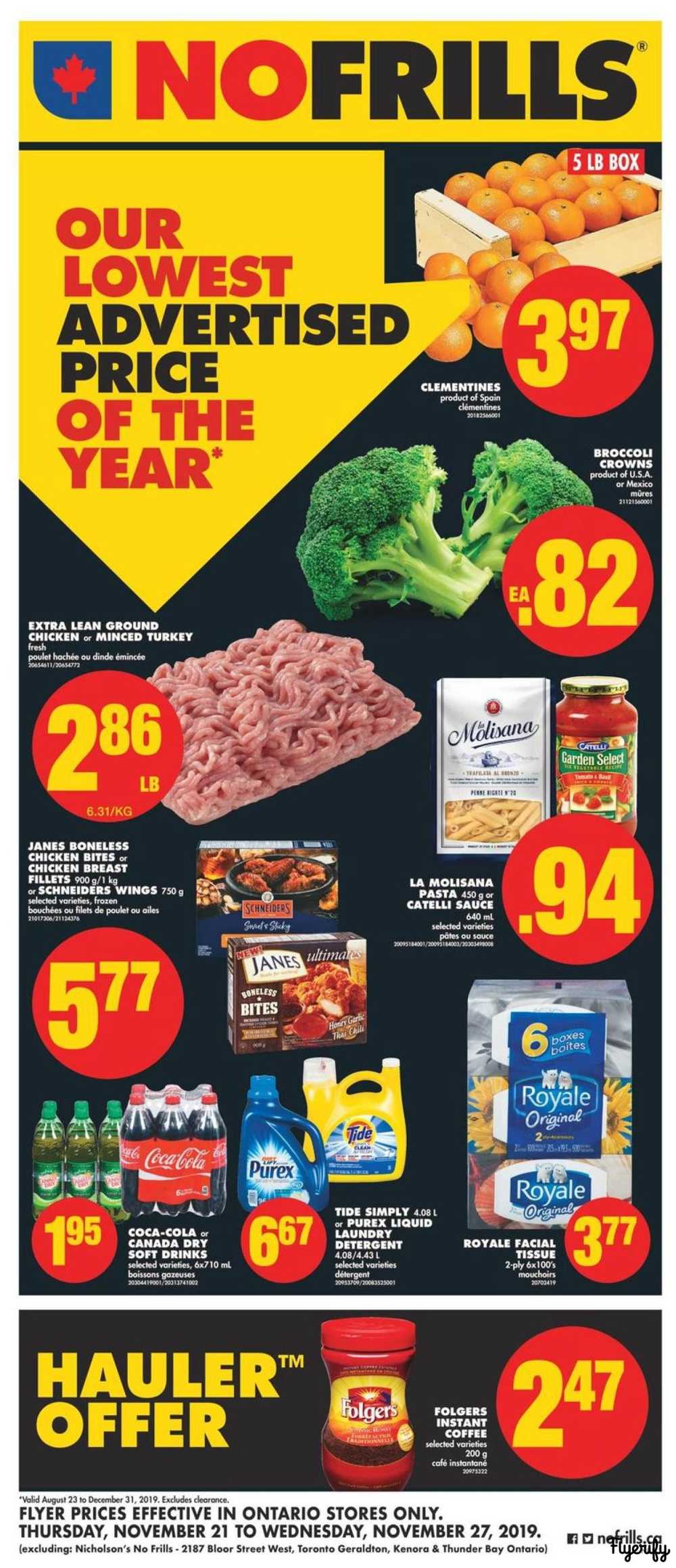 No Frills On Flyer November 21 To 27 Canada 