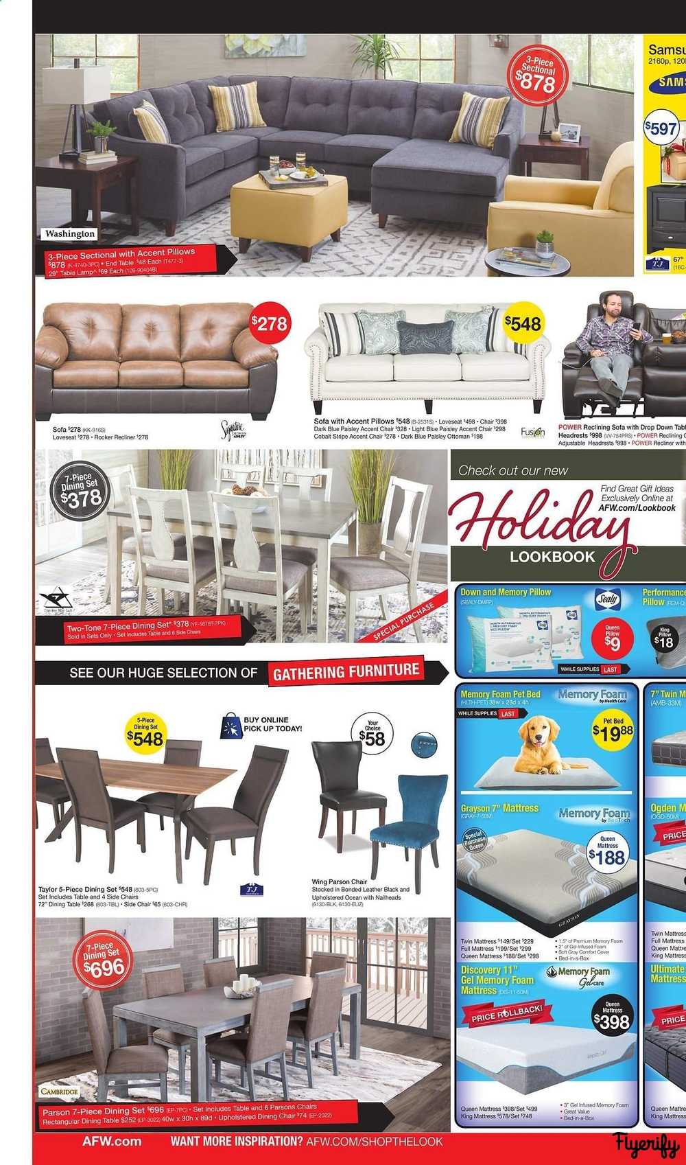 American Furniture Warehouse Weekly Ad Flyer November 24 To 30