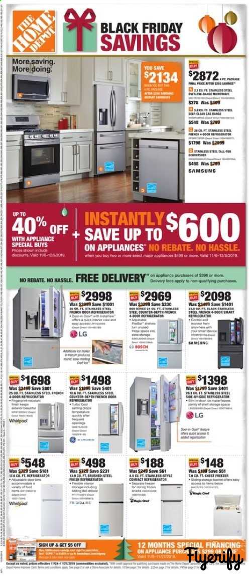 The Home Depot Weekly Ad & Flyer November 24 to 27 Canada