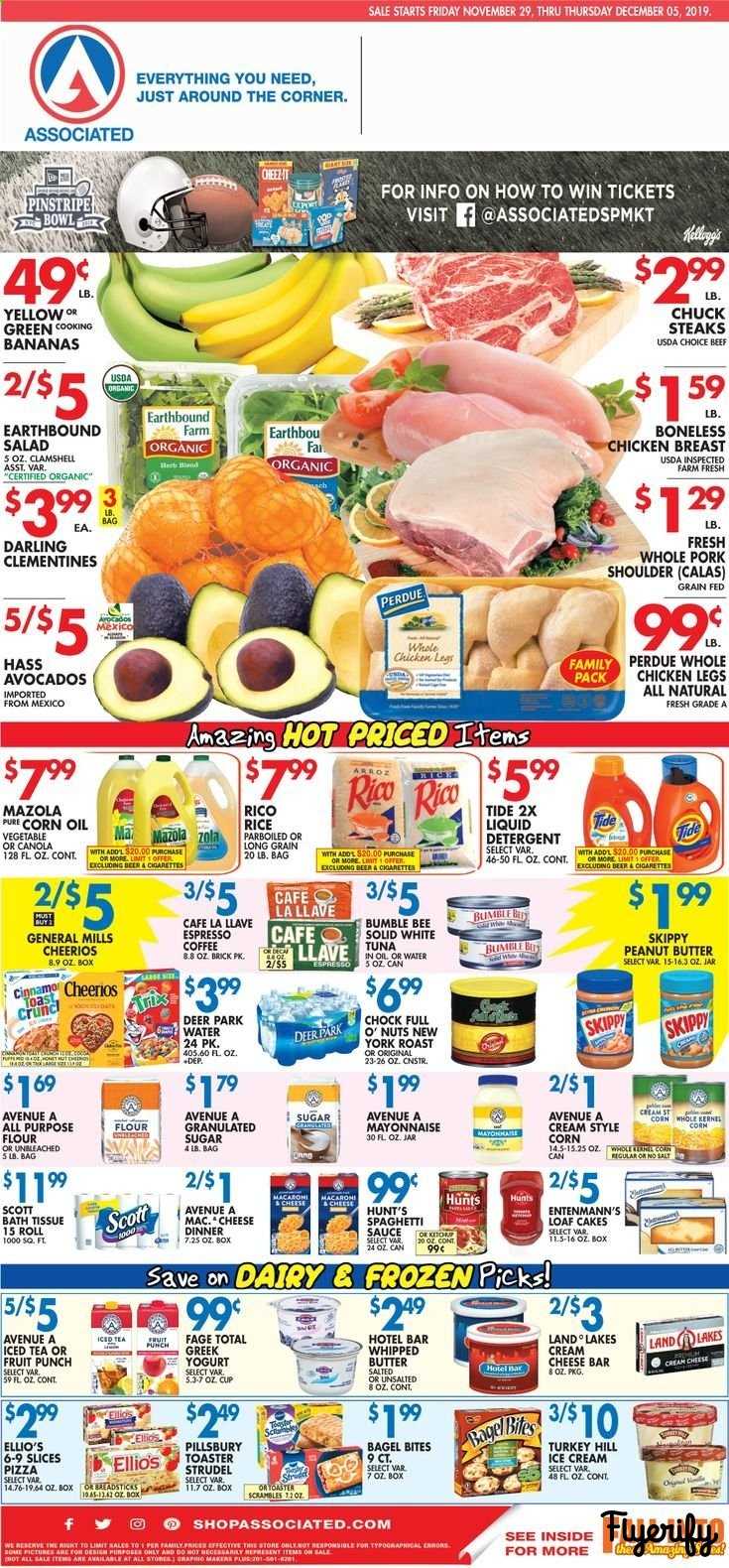 Associated Supermarkets Weekly Ad & Flyer November 29 to December 5 Canada