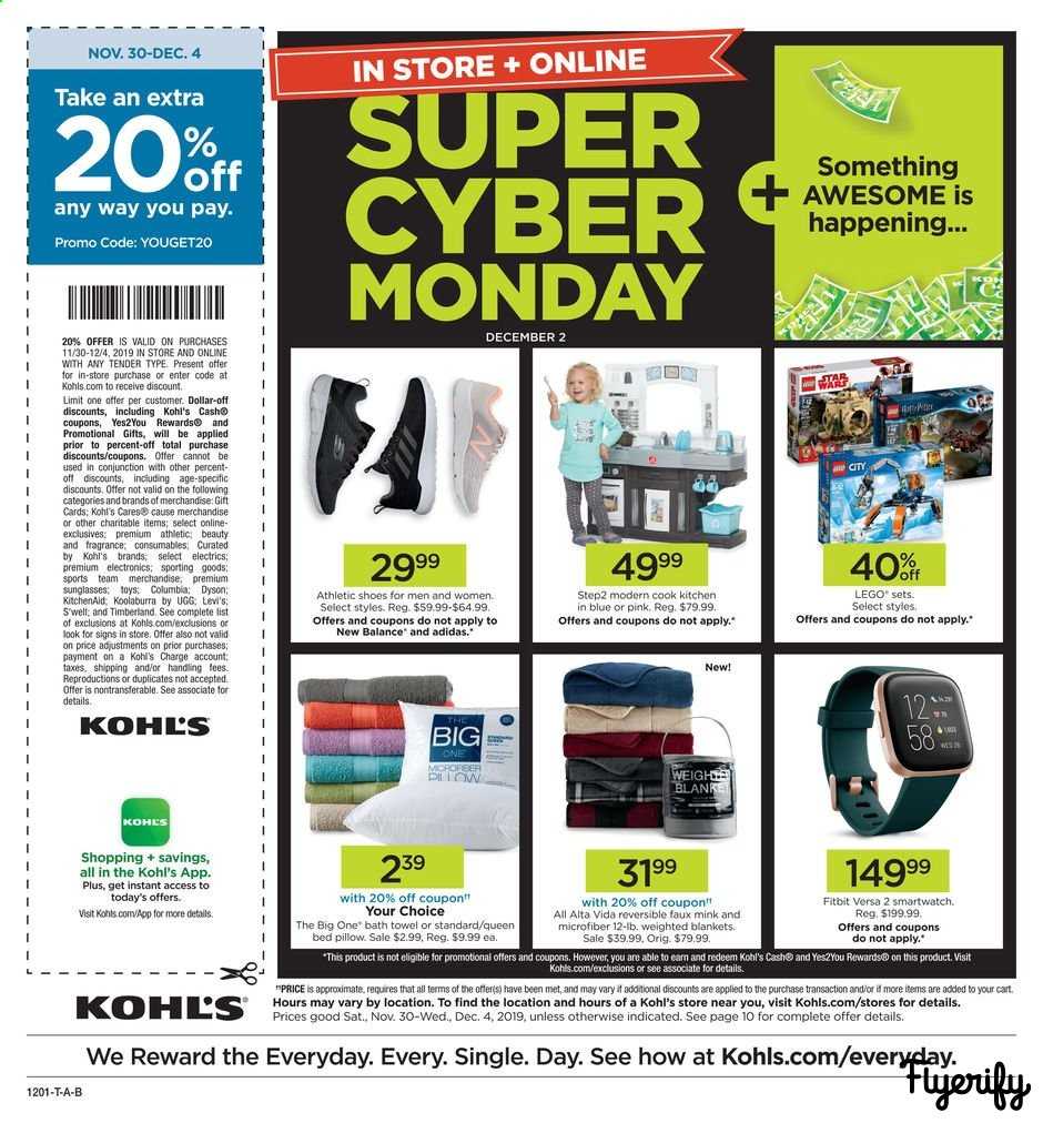 Kohl's Weekly Ad & Flyer November 30 to December 4 Canada