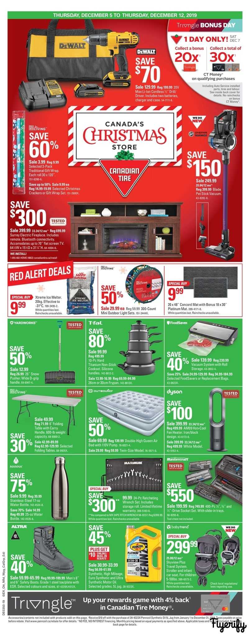 Canadian Tire On Flyer December 5 To 12 Canada