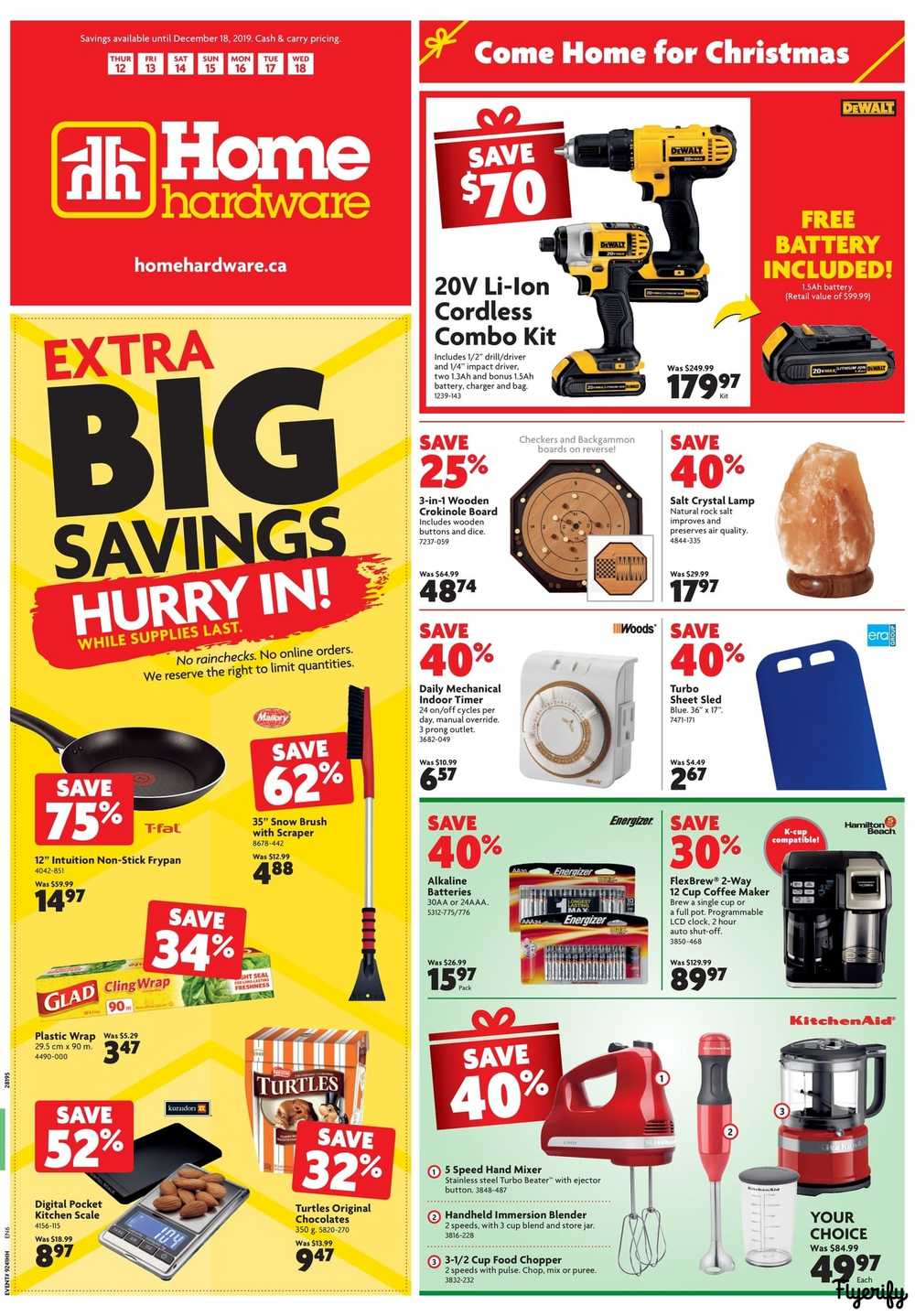 Home Hardware (ON) Flyer December 12 to 18 Canada