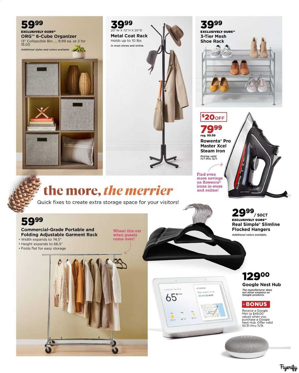 Bed Bath Beyond Weekly Ad Flyer November 3 2019 To January 2 2020 Canada