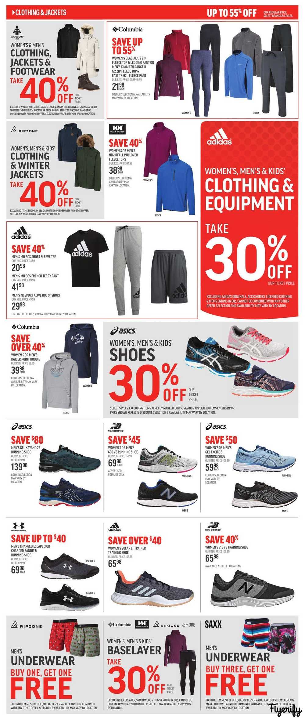 Sport Chek 2019 Boxing Day Sale Flyer December 24 to January 1 Canada