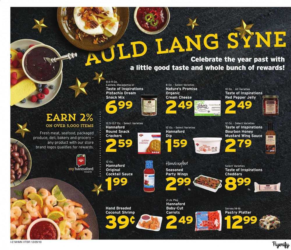 Hannaford Weekly Ad & Flyer December 29, 2019 to January 4, 2020 Canada