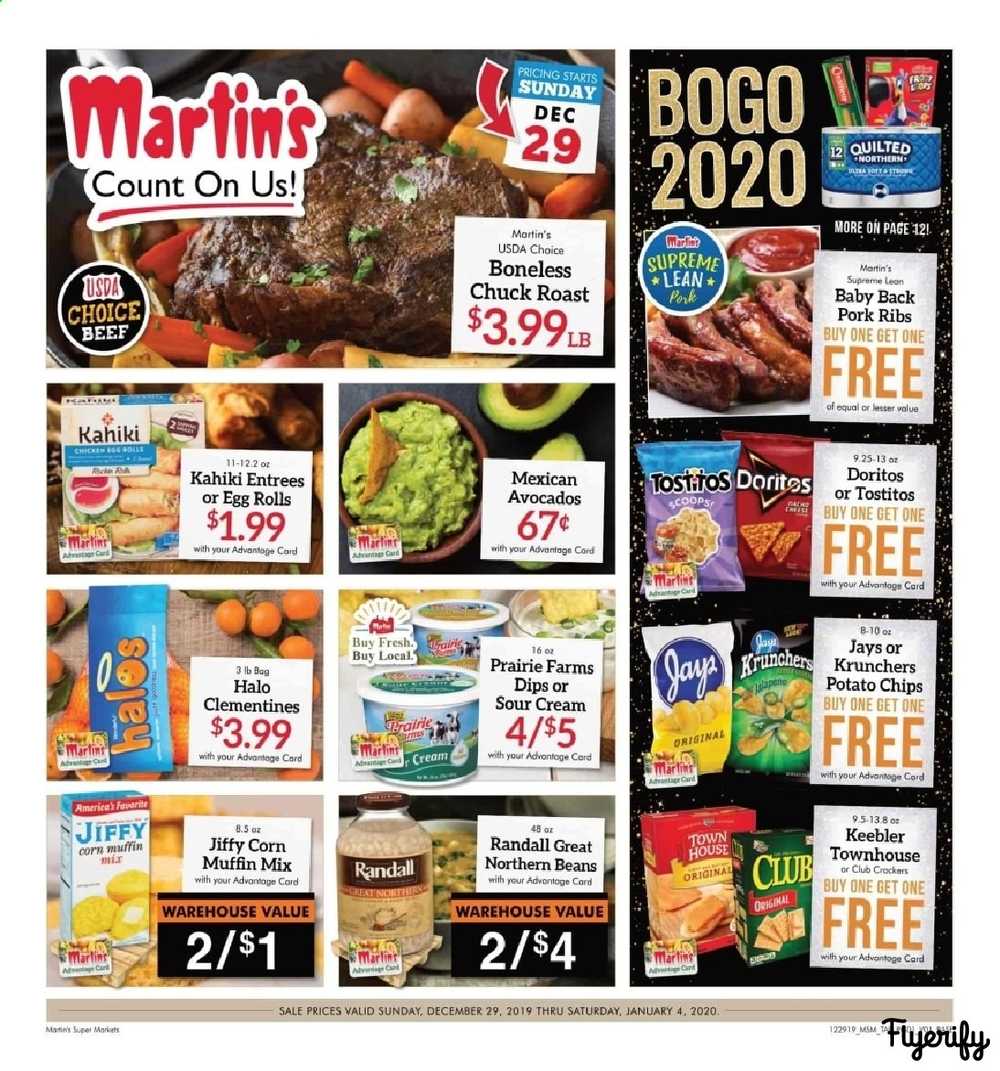 Martin’s Weekly Ad & Flyer December 29, 2019 to January 4, 2020 Canada