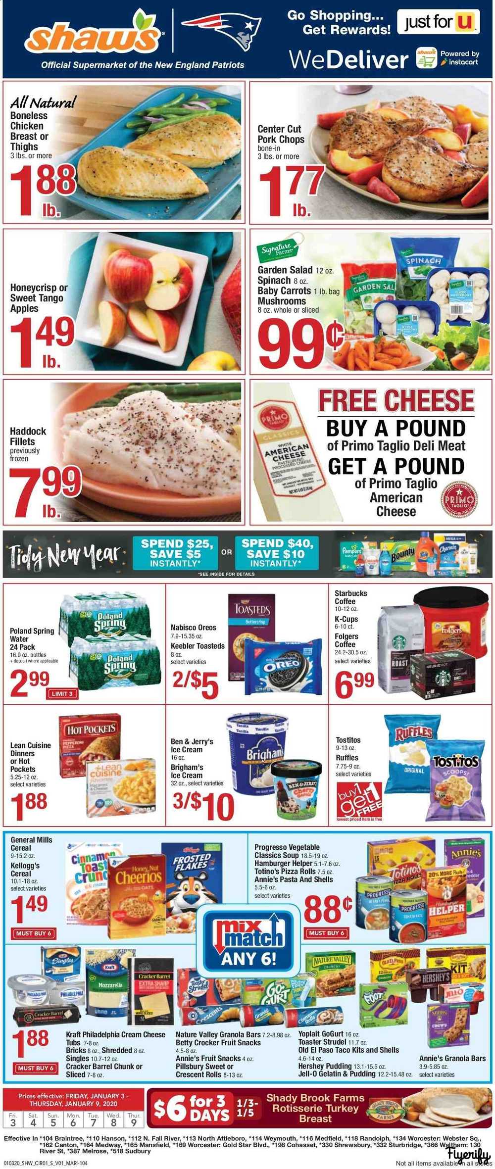 Shaw’s Weekly Ad & Flyer January 3 to 9 Canada