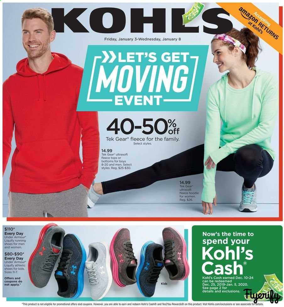 Kohl's Weekly Ad & Flyer January 3 to 8 Canada