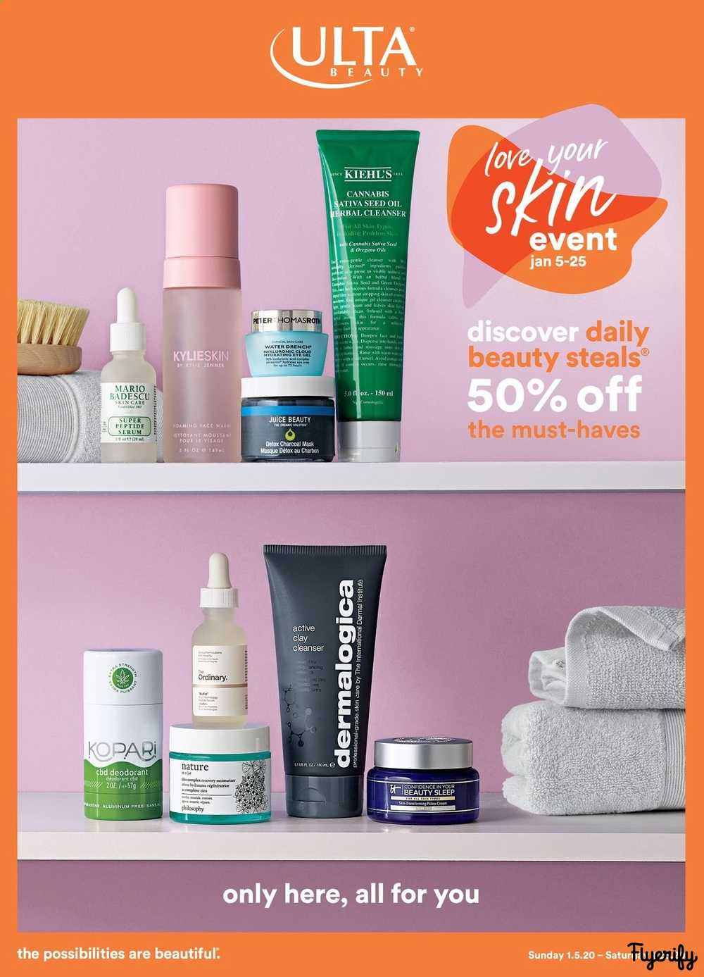 Ulta Beauty Weekly Ad & Flyer January 5 to 25 Canada