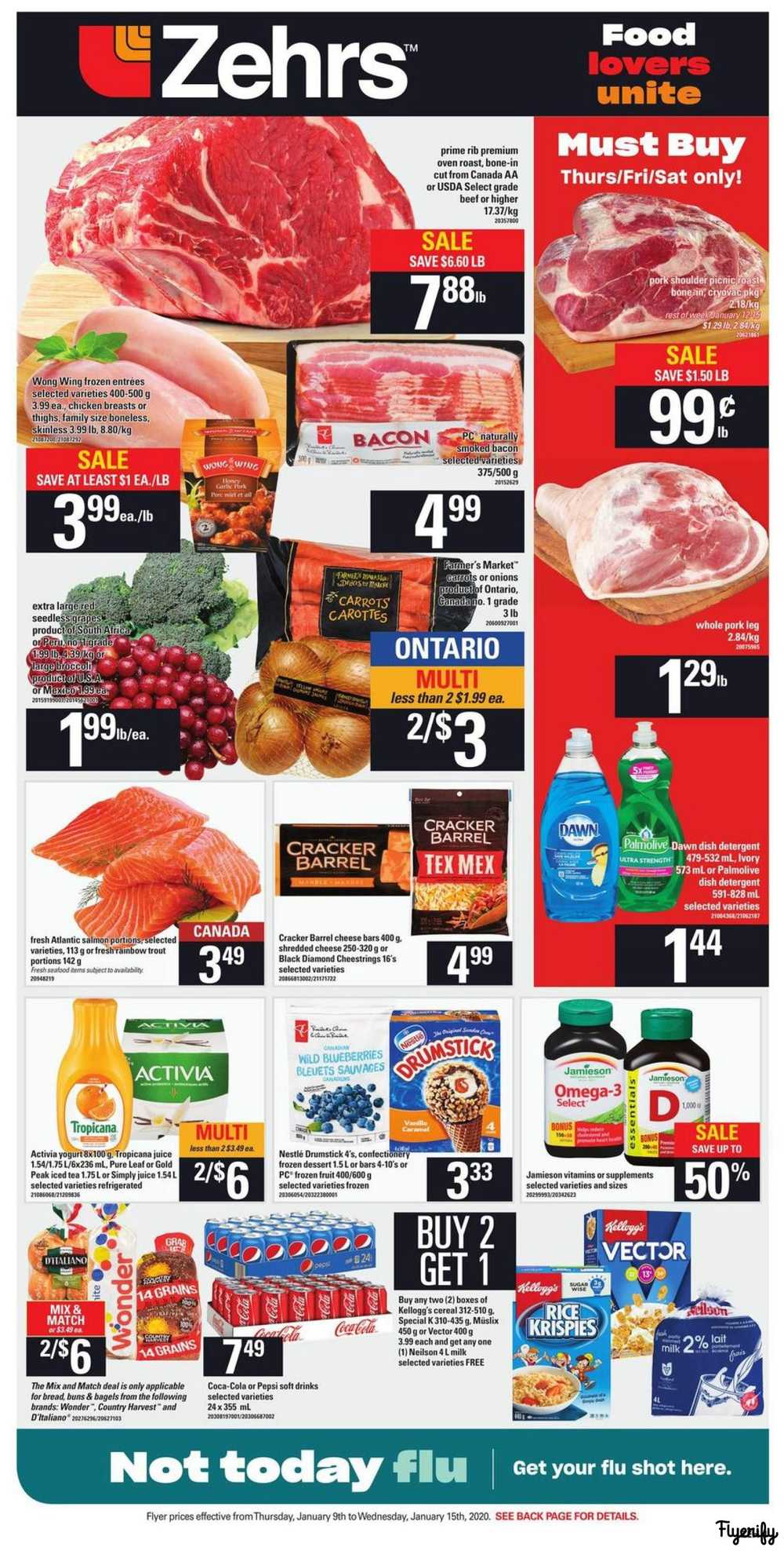 Zehrs Flyer January 9 To 15 Canada