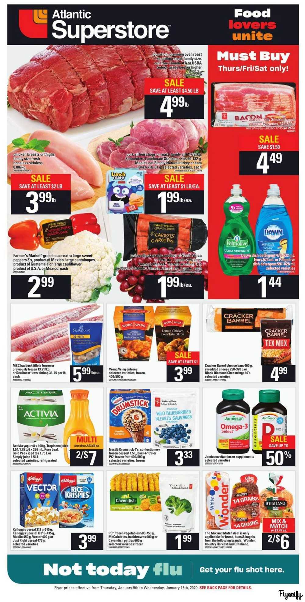 Atlantic Superstore Flyer January 9 to 15 Canada