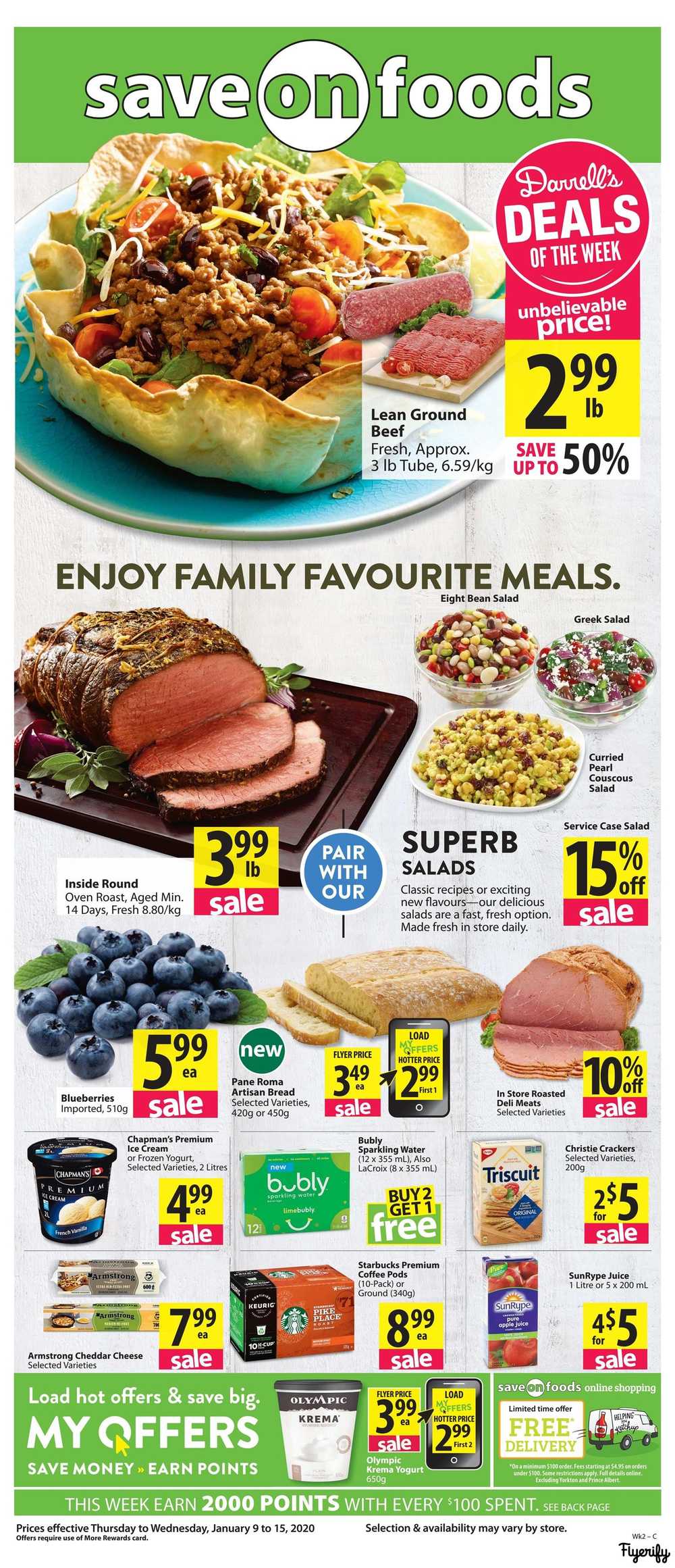 Save On Foods Sk Flyer January 9 To 15 Canada