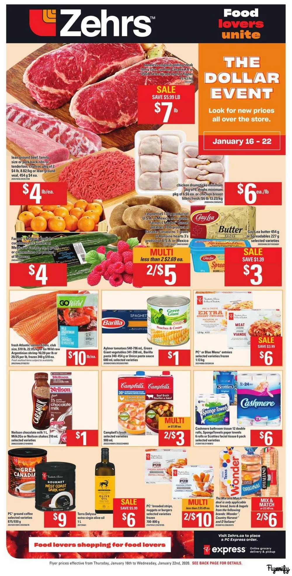 Zehrs Flyer January 16 To 222 1 