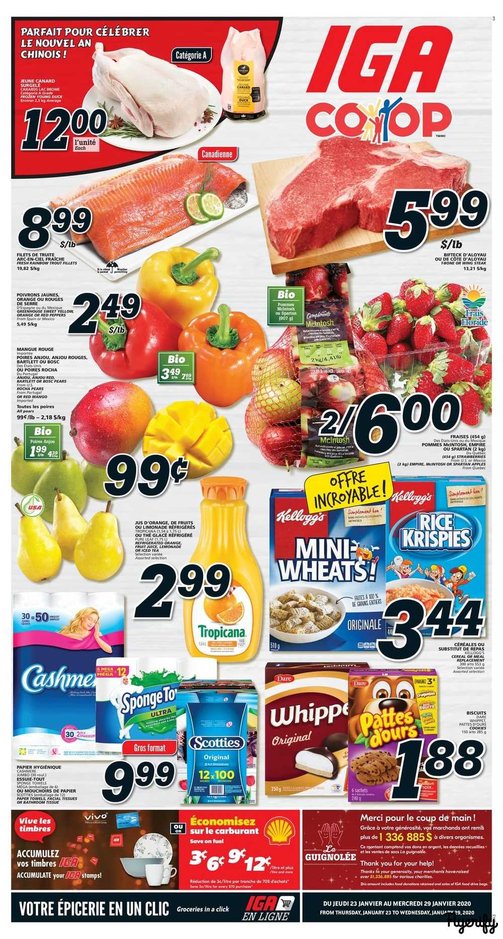 IGA (NB) Flyer January 23 to 29 Canada