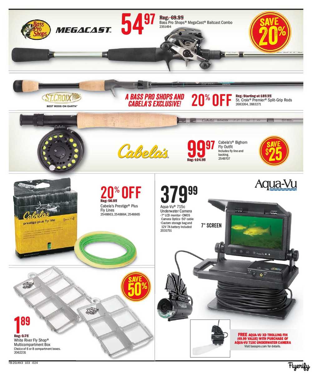 Bass Pro Shops Spring Fever Sale Flyer January 23 to February 12 Canada