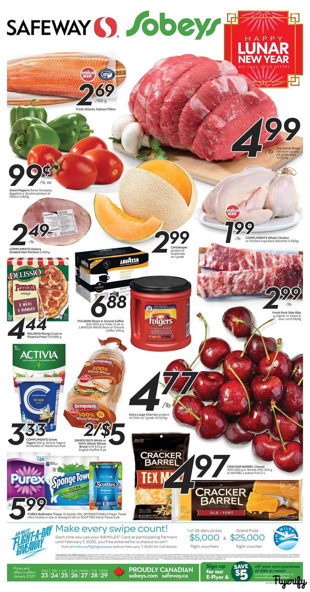 Sobeys (West) Flyer January 23 to 29 Canada