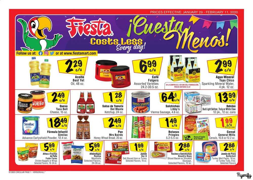 Fiesta Mart Weekly Ad & Flyer January 29 To February 11 Canada