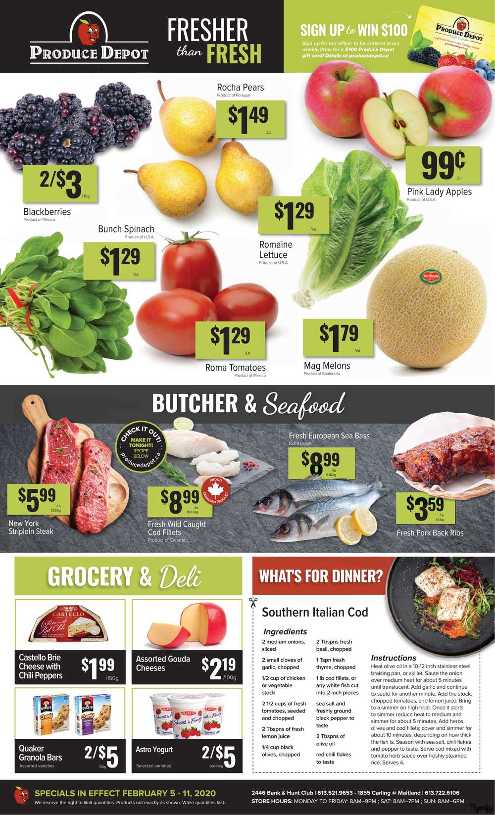 Produce Depot Flyer February 5 to 11 Canada