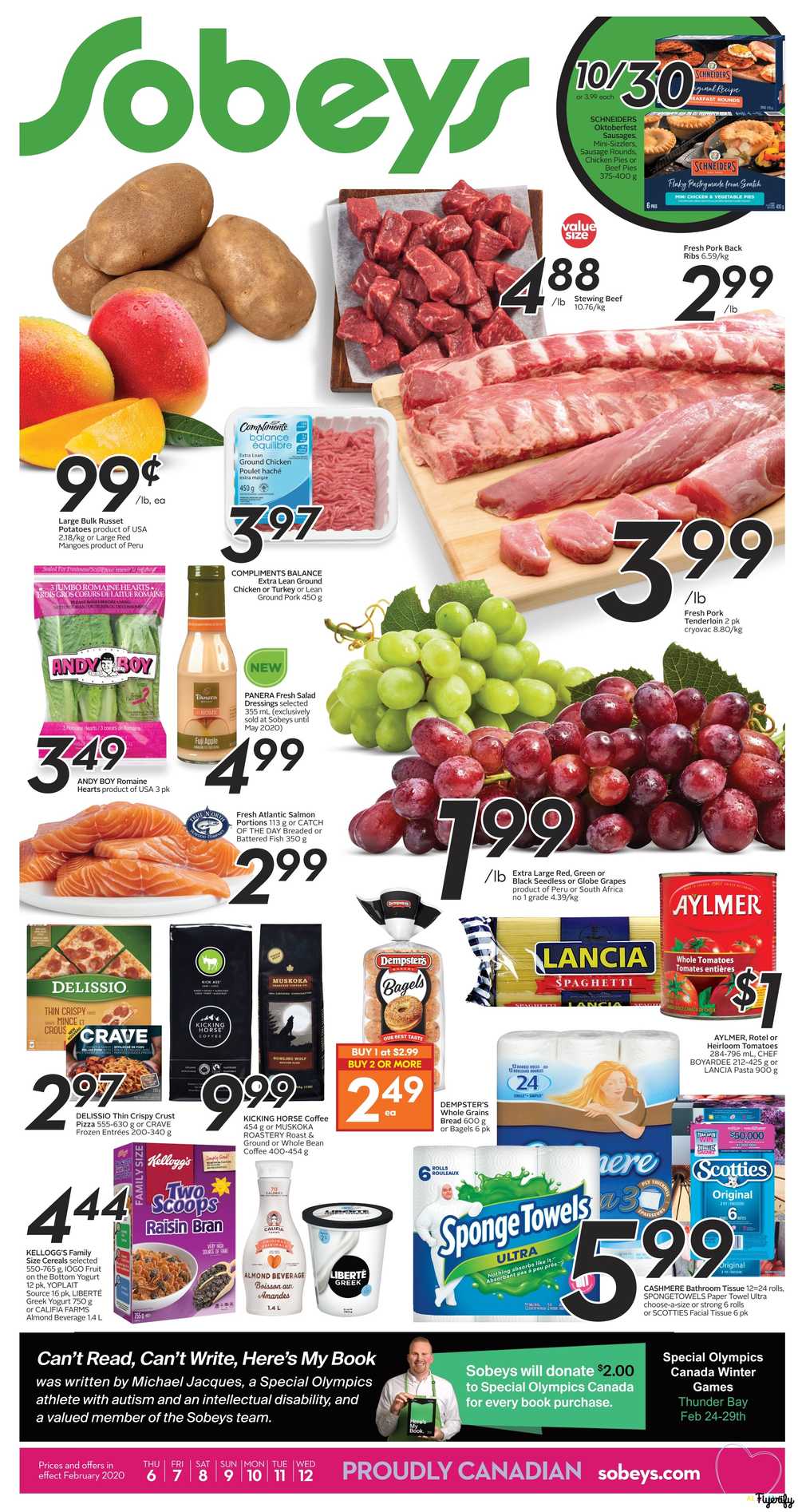 Sobeys (ON) Flyer February 6 to 12 Canada