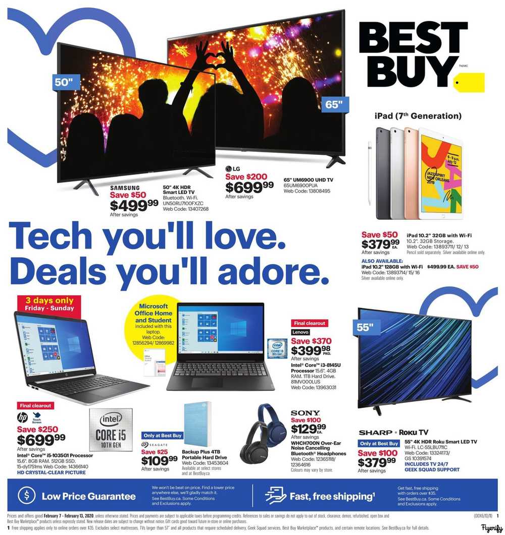Best Buy Flyer February 7 to 13 Canada