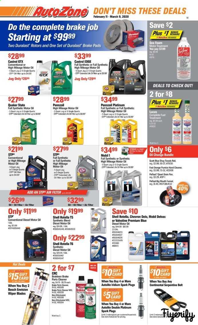 AutoZone Flyers