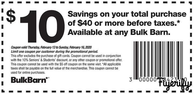 bulk barn coupons nb