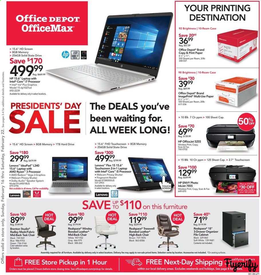 Office Depot OfficeMax Flyers
