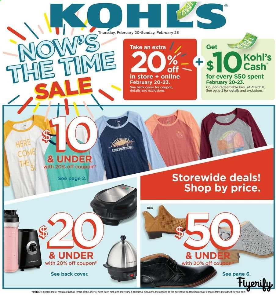 Kohl's Weekly Ad & Flyer February 20 to 23 Canada