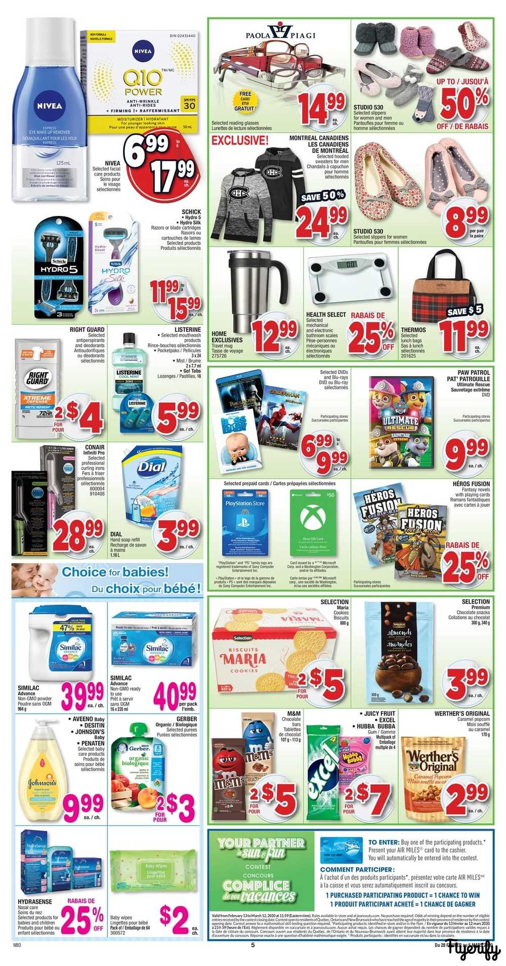 Jean Coutu (ON) Flyer February 28 to March 5 Canada