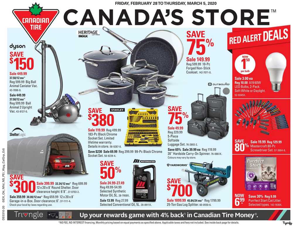 Canadian Tire On Flyer February 28 To March 5 Canada