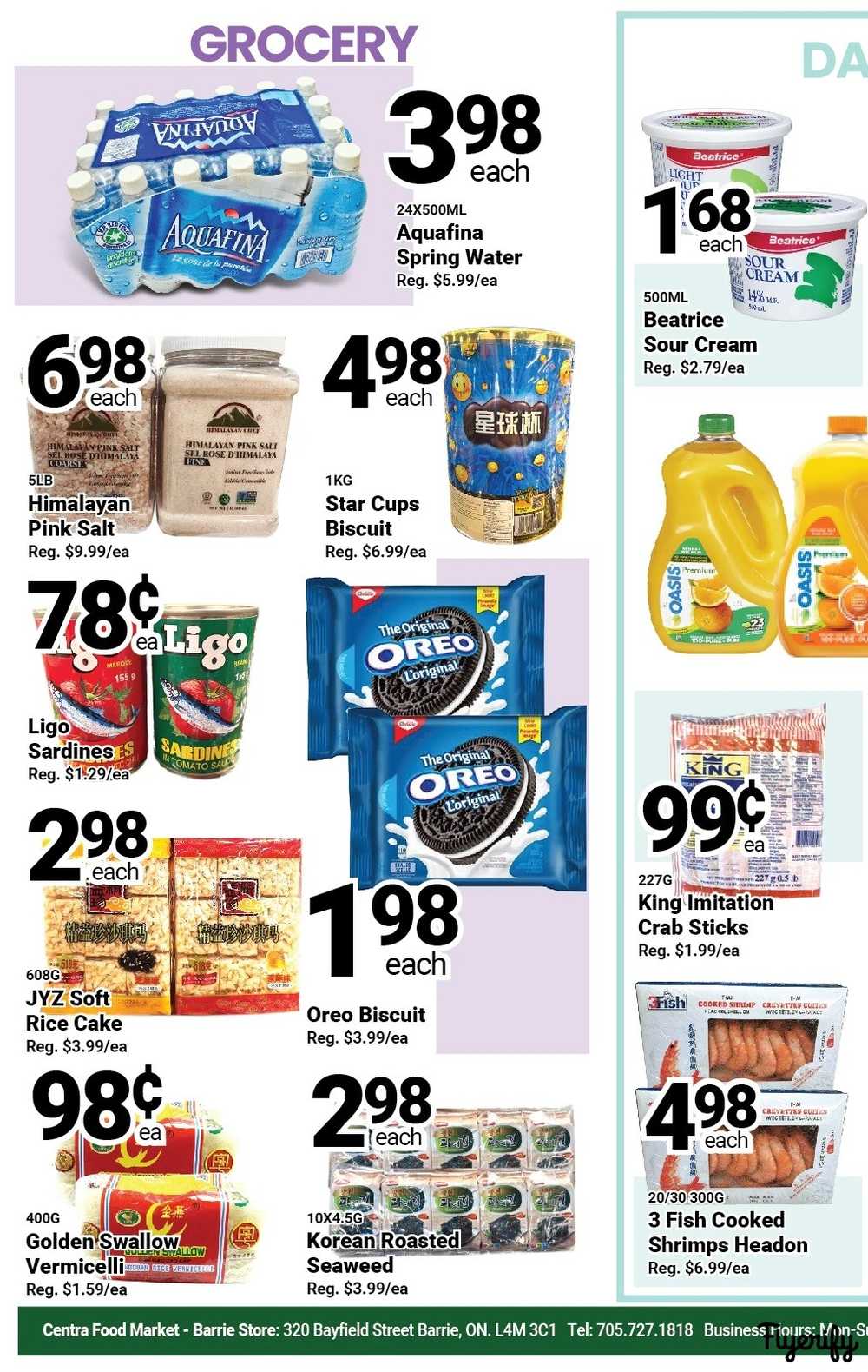 Centra Foods (Barrie) Flyer March 6 to 12 Canada