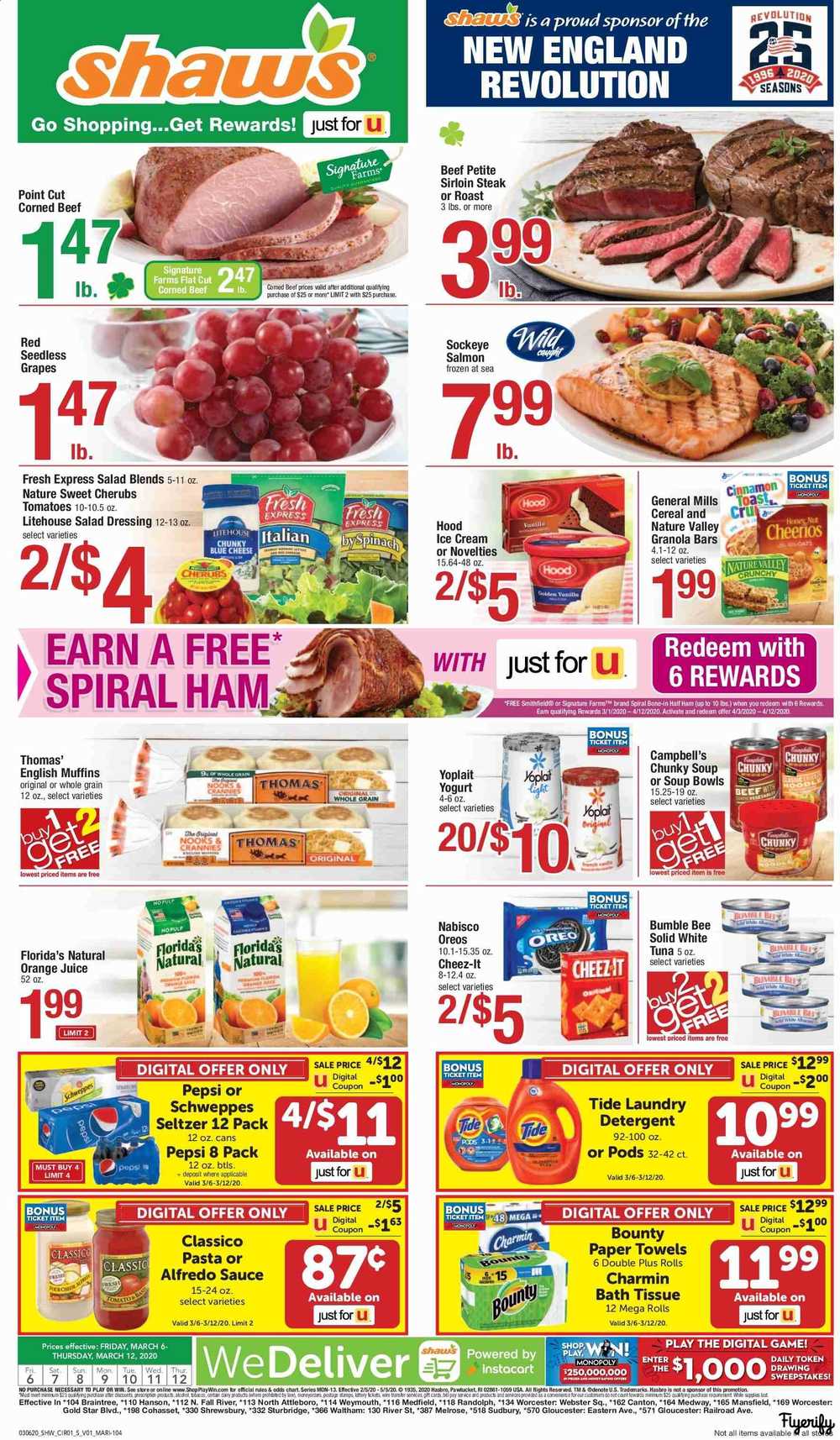 Shaw’s Weekly Ad & Flyer March 6 to 12 Canada