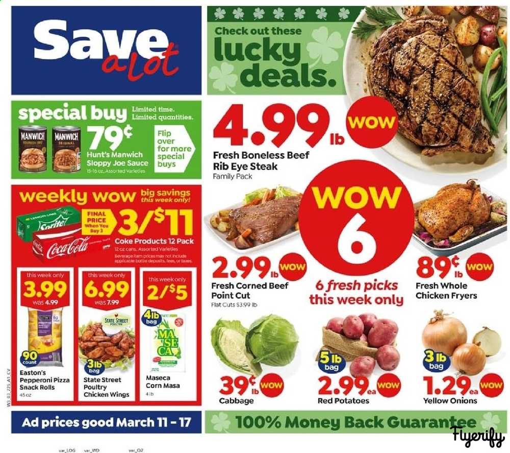 Save a Lot Weekly Ad &amp; Flyer March 11 to 17 Canada