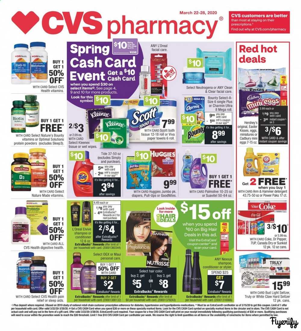 CVS Pharmacy Weekly Ad & Flyer March 22 to 28 Canada