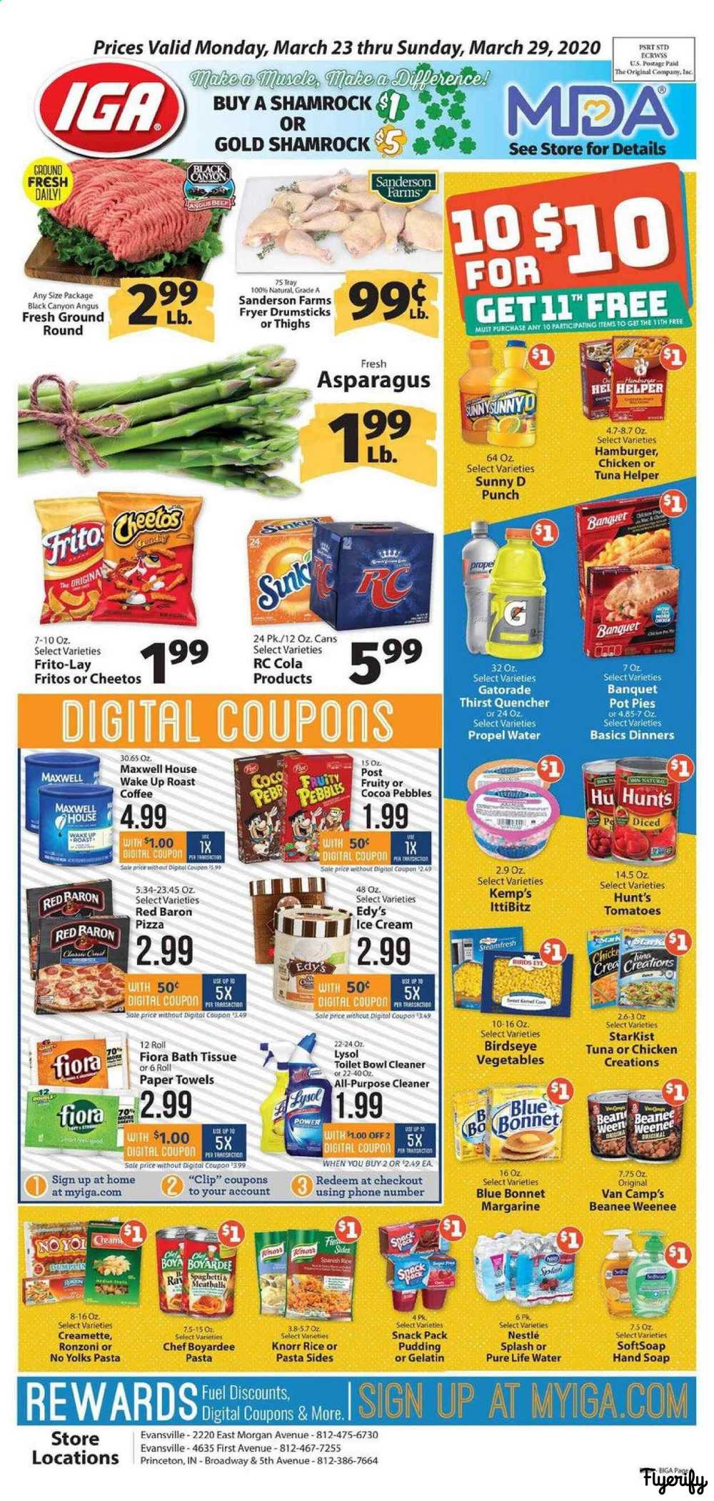 IGA (Indiana) Weekly Ad & Flyer March 22 to 28 Canada