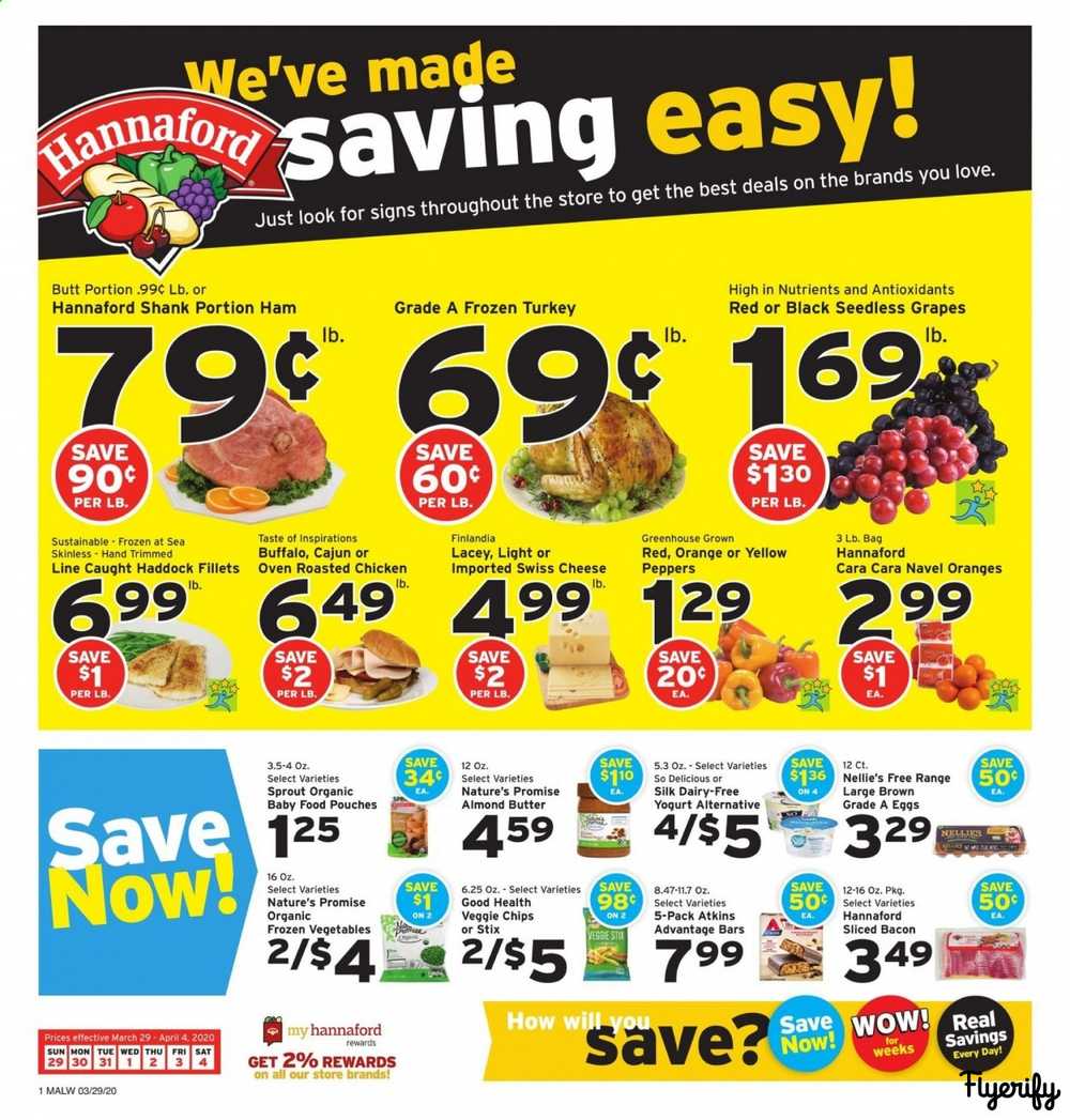Hannaford Weekly Ad & Flyer March 29 to April 4 Canada